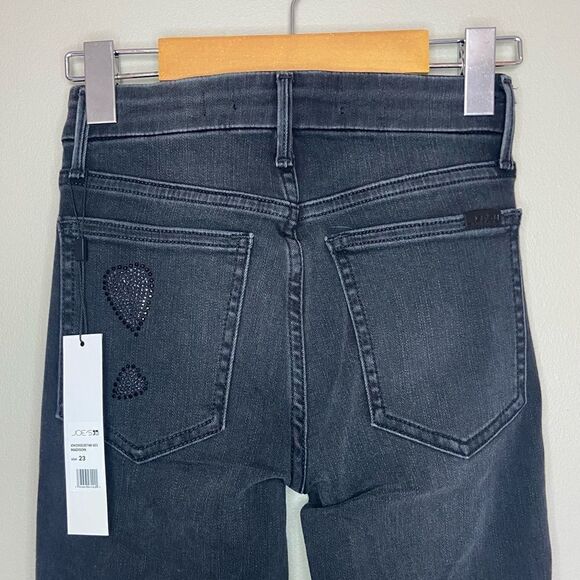 Stephanie Gottlieb x Joe’s NWT Bedazzled The Charlie Ankle Skinny Jeans Size 23 - Picture 6 of 9